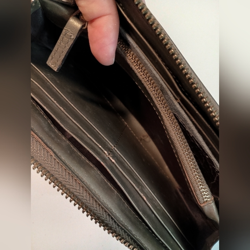 GUCCI Guccissima Bronze Long Wallet - Picture 13 of 15